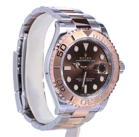 rolex yacht master 40 rose gold chocolate